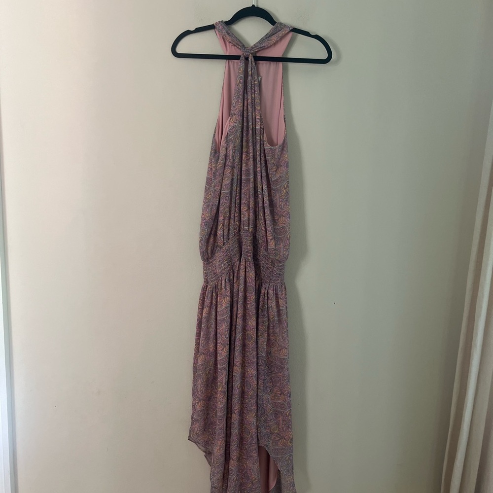 Ramy Brooks woman’s Elegant Halter Neck Paisley Dress - Picture 5 of 13